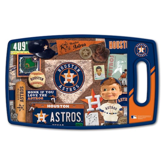 MLB Retro Series Cutting Board By Youthefan in Houston Astros | 14" x 19" | Michaels®